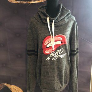 Sweatshirt with graphic design on the front